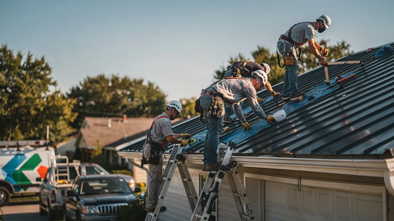 Metal Roof Installation in Burlington, MI near me